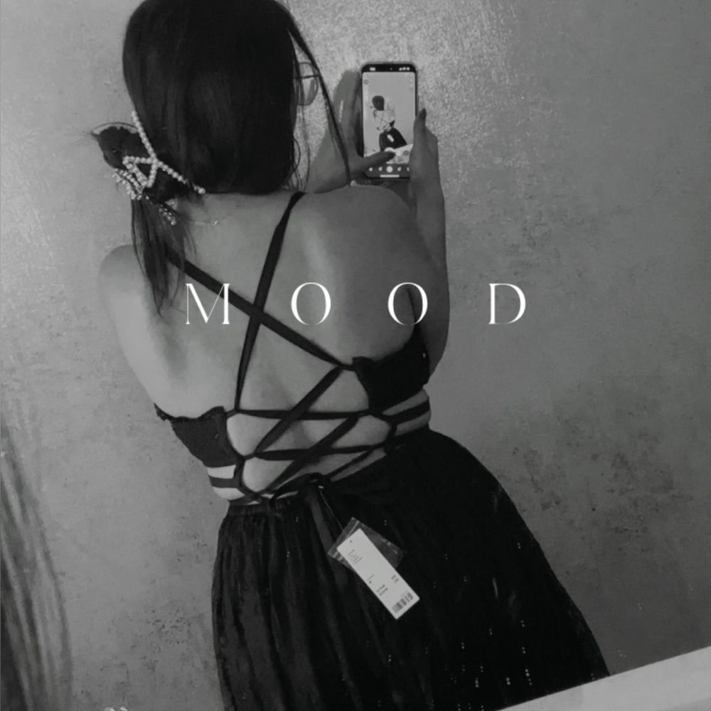 Urban Outfitters Black Lace Dress